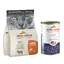 Pack gourmand Almo Nature Holistic bœuf, riz + 6x140g HFC thon, poulet, jambon