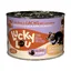 Paquet économique : 24x200g Lucky Lou Adult volaille & saumon nourriture pour chat humide