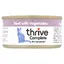 Thrive Complete 12 x 75 g pour chat - bœuf, légumes