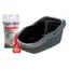 PeeWee EcoMinor noir/anthracite - Bac à litière pour chat