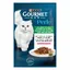 Gourmet Perle Les aiguillettes de truite, épinards - Pâtée pour chat