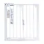 Barrière blanche TIAKI avec extension 7 cm pour chien - hauteur : 76 cm, largeur : de 75 à 82 cm