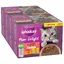 Jumbopack Whiskas 1+ Marmiton 96 x 85 g pour chat - Sélection classique en gelée