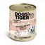 Lot Dogs’n Tiger Menu gourmet 12 x 800 g - volaille, riz nature, carottes, courgette (Junior)