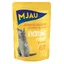 12x85g Mjau Cat Pouch poulet en gelée nourriture pour chats humide