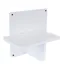 Modern Living Plate-forme San Francisco blanc chat