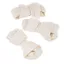 Barkoo Os natures à mâcher avec nœuds 3 os de 11 cm - Friandises pour chien