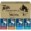 FELIX Tendres Effiles en Gelee Selection Mixte - 80 x 85g - Sachets fraicheur pour chat