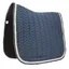 EQUITHEME Tapis de dressage Softy bleu pétrole pour cheval