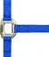 EQUITHEME Licol Nylon bleu roi - 2 tailles disponibles