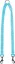 Accouple nylon 40cm turquoise