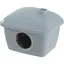 Maison en plastique pour hamster beige ou grise