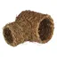 Tunnel en herbe Kerbl Pet pour rongeur et lapin - tunnel composé de deux éléments (18 cm de diamètre + 24 cm de diamètre)