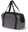 Sac Transport Chien Lavable Sac à Main pour Chat Panier Transport Chien Sac pour Lapin Sac de Voyage Velours côtelé  Gris M