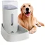 3.8L Grande capacit Siphon Fontaine deau pour Chat Automatique Fournitures pour Chien Distributeur deau Gris FONTAINE A EAU