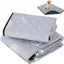 2 Pièces Chiots Documents Lavable Réutilisable Tapis pour Chiens Hundetoilette Étanche anti-Dérapant Super Absorbant 70 x