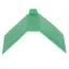 OMABETA Perchoir Pigeon Antidérapant en Plastique Vert 10PCS pour Repos Cadre Stable et Durable