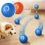 Jouet Chien Chat – Balle Interactive Électrique Bleue USB Rechargeable Rebonds Automatiques Anti-Ennui Cadeau Idéal