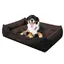 Couchage Géant pour Chien XXXL 125x98 cm Lit Très Robuste