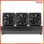 Akozon Refroidisseur dair daquarium Ventilateur de refroidissement pour Aquarium refroidisseur à vent animalerie hydrometre