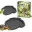 2 Pièces Abreuvoir Tortue Terrestre Accessoire Tortue Terrestre Bol Alimentation Pour Petits Reptiles Serpents Tortue Lézards gris