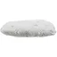 Coussin - BASIC - Nando - Ovale - 80 × 55 cm - Gris Clair - Housse Amovible