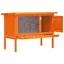VIDAXL Clapier dextérieur - enclos de qualité - Enclos pour petits animaux 1 niveau Bois - (90x45x65.5 cm) BONNE22
