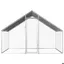 VIDAXL Poulailler dextérieur - enclos de qualité - 275 x 2 x 192 m Acier galvanisé - (2.75x2x1.92 m) BONNE14
