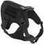 Harnais tactique pour chien - OKZ - XL - Noir - Tour de cou 65-93 cm - Longueur du ventre 33-48 cm - Nylon 1000D