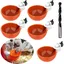 Abreuvoir automatique pour volailles XVX - 5 pièces - Kit montage facile - Pour poules canards oies et dindes