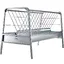 Mangeoire à Foin pour Bétail -VEVOR-Capacité de 1091 Lavec Bac dalimentation Plus Profond-1471 x 705 x 86239 mm
