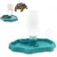 Distributeur dEau Automatique pour Reptiles NW-28 Grand Modèle 195x215mmBase Bleu Lac avec Bouteillepour Tortue et Lézard 1Pcs