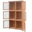 Bon plan Clapier Enclos animaux - JILI HOT - Cage pour animaux 6 compartiments Bois - Pour Jardin Thome5625198