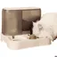 Distributeur Automatique 2 en 1Fontaine à Boire Bol dalimentation en Eau Bol pour Chat Station dalimentation Bol dalimentation