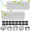 Filtre Fontaine Eau Chat,16 Packs Filtre Fontaine Chat,Filtre de Remplacement pour Abreuvoir en Acier Inoxydable 2L / 3.2L,Filtre