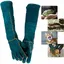 Gants de protection pour animaux - Anti-morsures - Résistants à labrasion - Isolants - Anti-rayures - Épais - Antidérapants - Cuir