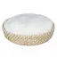 Panier pour chien et chat rond en osier et coussin Duvoplus - 50x50x10 cm