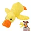 Jouet canard apaisant chien - 1 pc-25CM Jouet à mâcher peluche jaune couineur Oreiller confortable intérieur extérieur -