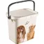 CURVER Boite carrée à couvercle Multiboxx 6L - Blanc - Pour chien et chat