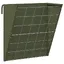 Râtelier à foin suspendu - vidaXL - Vert olive - 61x33x66 cm - Acier laminé à froid - Résistant aux intempéries