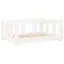 Lit pour chien panier canapé confortable 65,5 x 50,5 x 28 cm bois de pin solide blanc 02_0042763