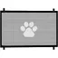Barrière Sécurité Escaliers 110x78cm Portable Sans Perçage Enfants Animaux Noir