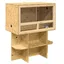 Terrarium OSB marron - vidaXL - 80x50x100 cm - 228 kg - Longue durée de vie - Beaucoup despace