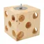 Jouet à mâcher en bois - MARQUE - Bloc de recherche de nourriture - Beige - Pour perroquets et oiseaux