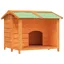 Meilleures Abris - Poulailler Chenil marron 96x87x805 cm bois de pin solide SSD7328062