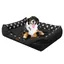 Canapé Géant pour Chien XXXL 125x98 cm Couchage Très Solide