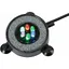 Lampe Bulle Aquarium Submersible 5.5cm 6 LED Auto-Changement Couleur Décoration Bulles dAir