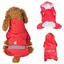 Veste pour chien taille L, imperméable pour chien avec capuche, imperméable, coupe-vent, imperméable, veste pour chien double