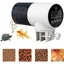 Distributeur automatique de nourriture pour poissons - MICH - Minuteur intégré - Écran LCD - 200 ml - Blanc
