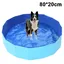 Piscine pliable pour chiens et chats, bassin portable intérieur/extérieur, nouvelle version améliorée